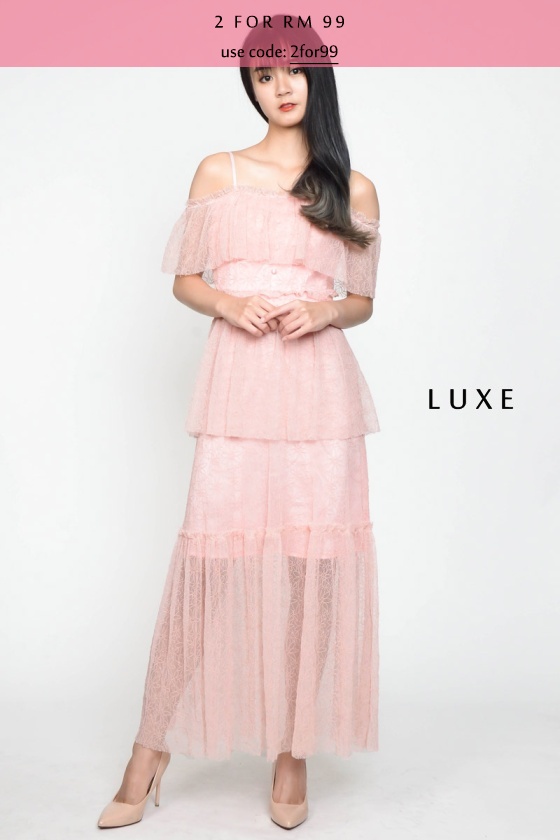 Candis Off Shoulder Lace Dress