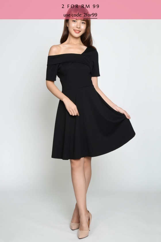 Caryl Oblique Dress