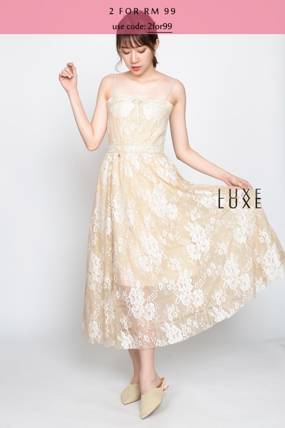 Elisabeth Lace Maxi Dress