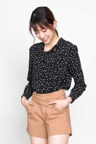 Kristin Polka Dot Shirt