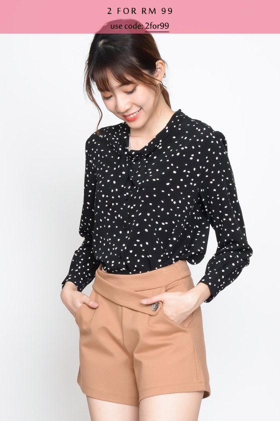 Kristin Polka Dot Shirt