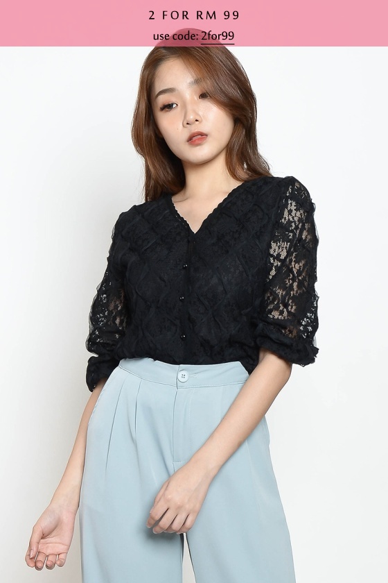 Marlene Lace Top
