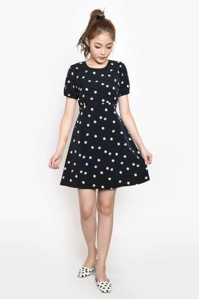 Linda Daisy Skater Dress