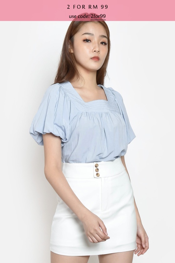 Gretchen Square Neck Top