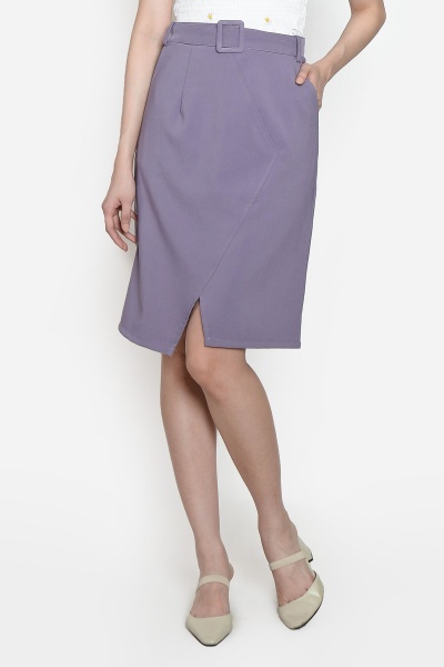 Maryland Work Skirt - Purple