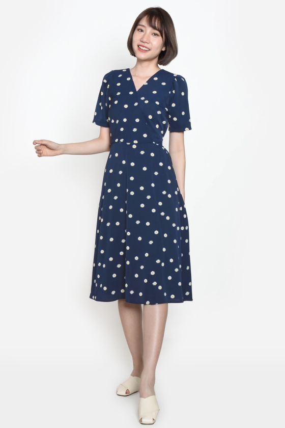 Jada Daisy Midi Dress