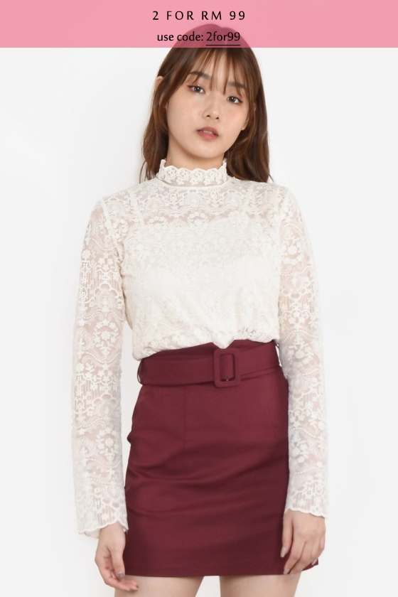 Shaniqua Lace Top (free inner singlet)