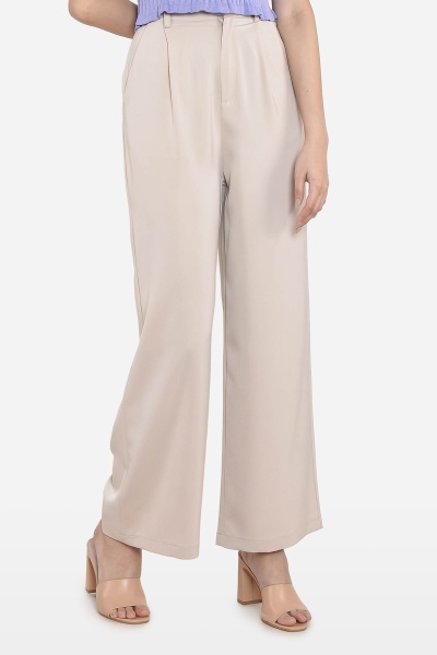 Krystle Palazzo Pants - Beige