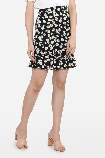 Julee Floral Layared Skirt