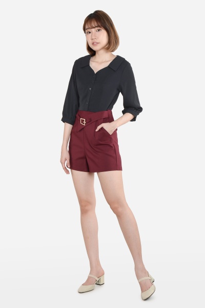 Amelia Combine Jumpsuit - Black