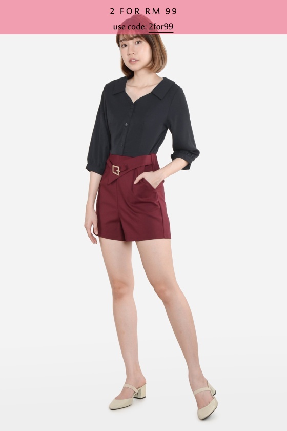 Amelia Combine Jumpsuit - Black