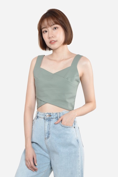 Cori Overlay Crop Top 