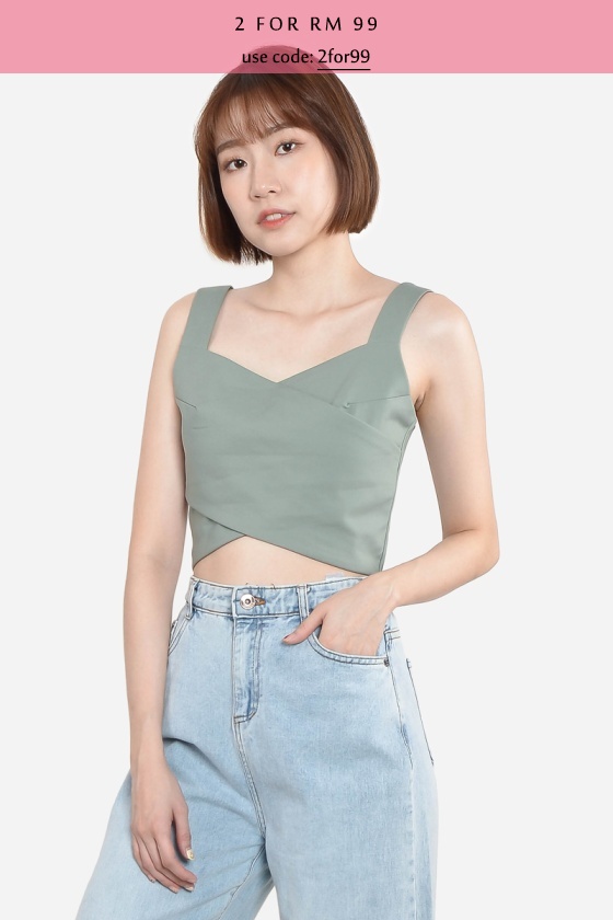 Cori Overlay Crop Top 