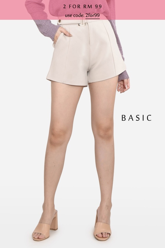 Migdalia Basic Pants - Beige
