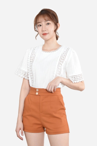 Danuta Crochet Top