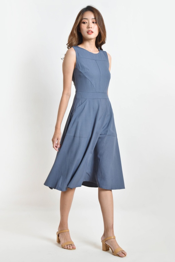 Elna Midi Work Dress