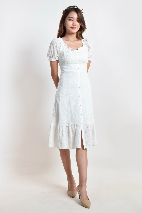 Roseann Ruffle Dress