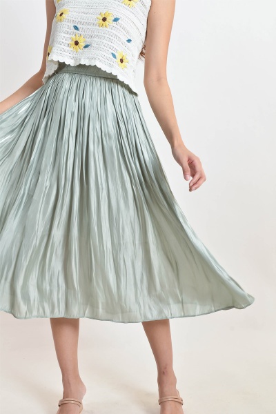 Delisa Glitter Skirt - Mint