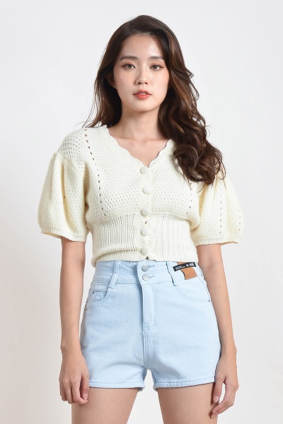 Vasiliki Puff Sleeve Top